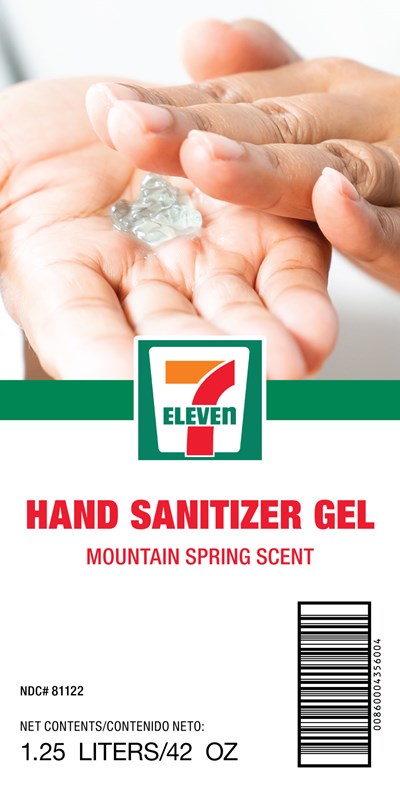 27133 1.25 Front (27133 711025 Hand Sanitizer Gel Clear (wf Format) 1.25 L Front Label)